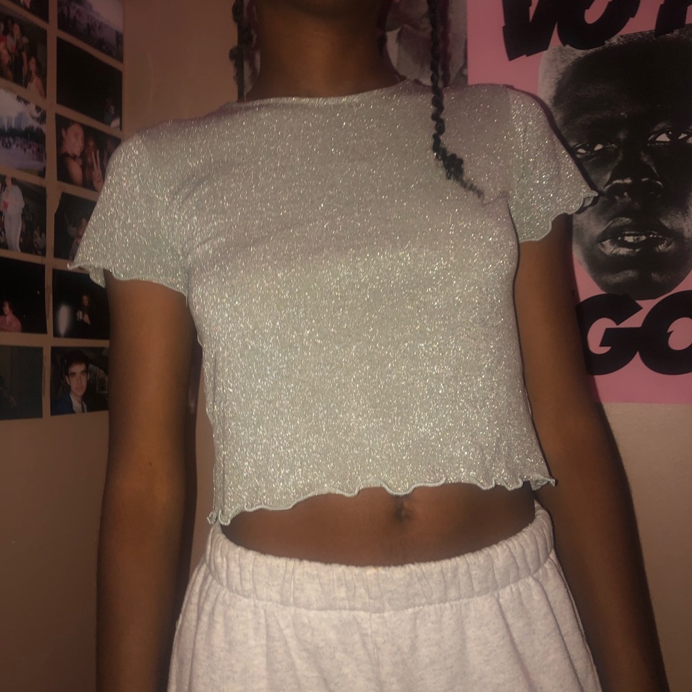 Sparkly Crop top